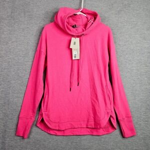 Sweaty Betty Women's Sz XS Pink Hoodie Pullover Athleisure Sweatshirt NEW